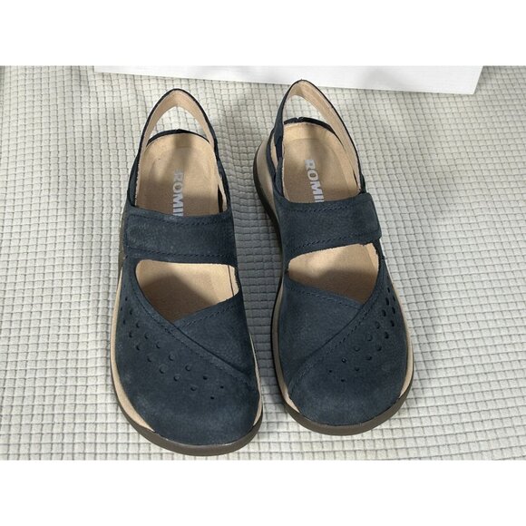 Romika Shoes Milla 133 Blue Comfortable Clogs, Size EU36, US 5.5, NWB - Picture 4 of 7